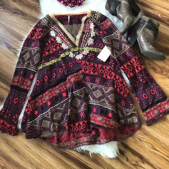 FreePeople Multicolor WorldTraveler Sweater - Picture 3 of 8